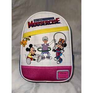 Disney's Mousercise Loungefly Backpack, GUC